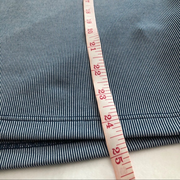 ❌ Tahari Stripped Short Sleeve Oversized Top - Picture 8 of 11